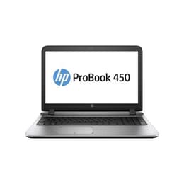 HP ProBook 450 G3 15-tum (2015) - Core i5-6200U - 4GB - SSD 128 GB + HDD 500 GB AZERTY - Fransk