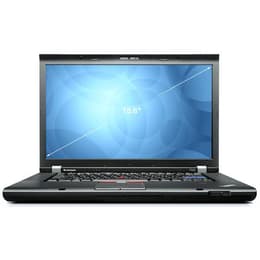 Lenovo ThinkPad T520 15-tum (2012) - Core i7-2760QM - 8GB - SSD 128 GB AZERTY - Fransk