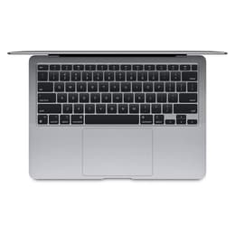 MacBook Air 13" (2020) - Apple M1 med 8-kärnig CPU och 8-kärnig grafikprocessor - 16GB RAM - SSD 512GB - QWERTY - Engelsk