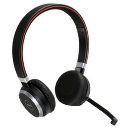 Jabra Evolve 65 wireless Hörlurar med microphone - Svart/Röd