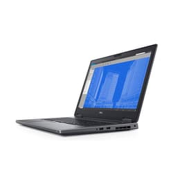 Dell Precision 7730 17-tum (2018) - Core i7 - Gen 8 (H) - 64GB - SSD 512 GB QWERTY - Engelsk