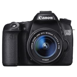 Canon EOS 70D Reflex 20,9 - Svart