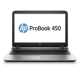 HP ProBook 450 G3 15-tum (2015) - Core i5-6200U - 8GB - SSD 256 GB AZERTY - Fransk