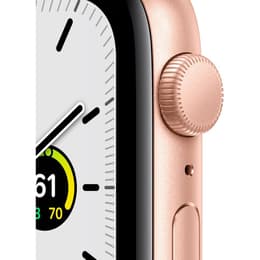 Apple Watch Series SE 1 (2020) GPS 44 mm - Aluminium Guld - Sportband Stjärnglans
