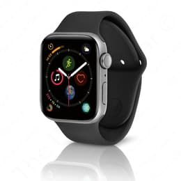 Apple Watch (Series 4) 2018 GPS 40 - Aluminium Silver - Sport-loop Svart