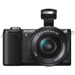 Alpha A5000 - Svart + Sony E 16-50mm F3.5-5.6 PZ OSS f/3.5-5.6