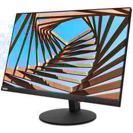 25-tum Lenovo ThinkVision T25D-10 1920 x 1200 LCD Monitor Svart