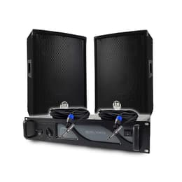 Pack Sono DJ BM SONIC Amplificateur BMS1000 1000W, Paire d'Enceintes Passives BMS08 2x300W, Câbles, Sonorisation PRO PA högtalare