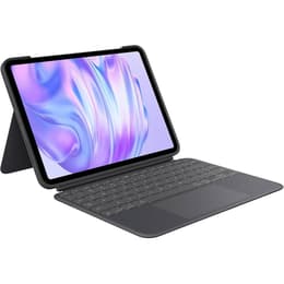 Logitech Keyboard AZERTY Fransk Bakgrundsbelyst tangentbord Combo Touch