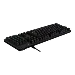Logitech Keyboard AZERTY Fransk Bakgrundsbelyst tangentbord G413 Carbone