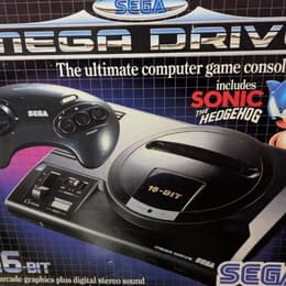 Sega Mega Drive 1601-09 - Svart