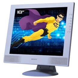 18-tum Sony SDM-M81 1280 x 1024 LCD Monitor Vit