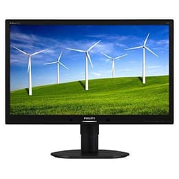 22-tum Philips Brilliance 220B4LPCB/75 LCD Monitor Svart