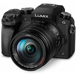 Reflex Lumix DMC-G7 - Svart + Panasonic Lumix G Vario 14-140mm f/3.5-5.6 ASPH f/3.5-5.6