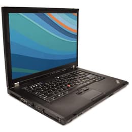 Lenovo ThinkPad T500 15-tum (2009) - Core 2 Duo P8600 - 4GB - SSD 128 GB AZERTY - Fransk