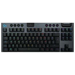 Logitech Keyboard AZERTY Fransk Wireless Bakgrundsbelyst tangentbord G915 TKL