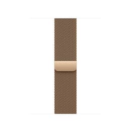 Apple Watch Series 10 (2024) GPS + Mobilnät 42 mm - Titan Guld - Milanese loop Guld