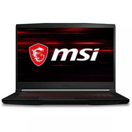 MSI GF63 Thin 10SC-259FR 15"-tum - Core i7-10750H - 16GB - SSD 512 GBGB Nvidia GeForce GTX 1650 AZERTY - Fransk