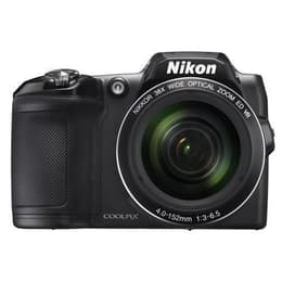 Bro Coolpix L840 - Svart + Nikon Nikkor 38X Wide Optical Zoom ED VR 22.5–855mm f/3–6.5 f/3–6.5