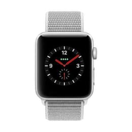 Apple Watch (Series 4) 2018 GPS 44 - Aluminium Silver - Milanese Grå