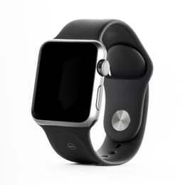 Apple Watch (Series 1) 42 - Aluminium Silver - Sport-loop Svart