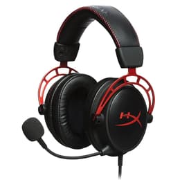 Hyperx Cloud Alpha noise Cancelling gaming kabelansluten Hörlurar med microphone - Röd/Svart