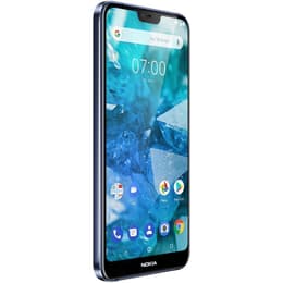 Nokia 7.1 32GB - Marinblå - Olåst - Dual-SIM