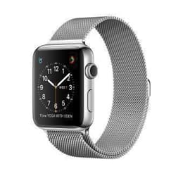 Apple Watch (Series 2) 38 - Aluminium Silver - Milanese