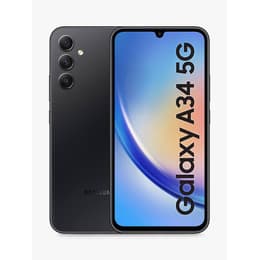 Galaxy A34 256GB - Grå - Olåst - Dual-SIM