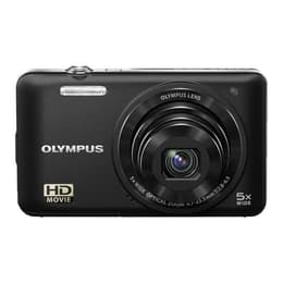 Kompakt D-745 - Svart + Olympus Olympus Lens 5x Wide Optical Zoom 4.7-23.5mm f/2.8-6.5 f/2.8-6.5