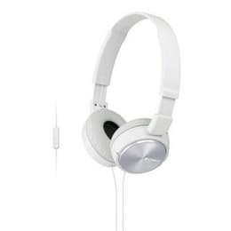 Sony MDR-ZX310 kabelansluten Hörlurar med microphone - Vit