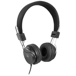 Ewent EW3573 kabelansluten Hörlurar med microphone - Svart