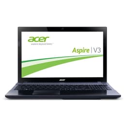 Acer Aspire V3-571G 15-tum (2012) - Core i5-3210M - 6GB - HDD 500 GB AZERTY - Fransk