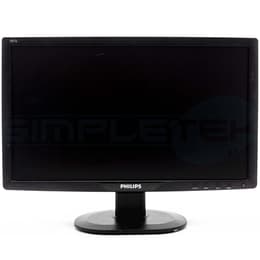 19-tum Philips 191V2 1366 x 768 LCD Monitor Svart