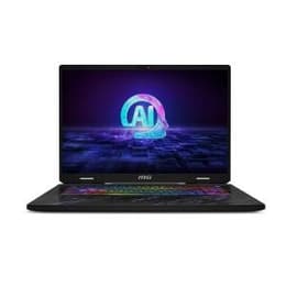 msi notebook Core Ultra 9 185H 17"-tum - Core Ultra 9 185H - 16GB - SSD 1 TBGB NVIDIA GeForce RTX 4060 QWERTZ - Tysk
