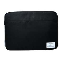 Back Market - Portfölj för Macbook / Macbook Pro / Macbook Air (12/13/14-inch) - Mjuk polyesterfleece / 100% återvunnet nylon - Svart