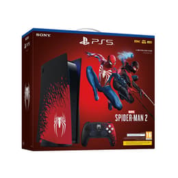 PlayStation 5 825GB - Röd - Begränsad upplaga Marvel's Spider-Man 2 + Spider-Man 2