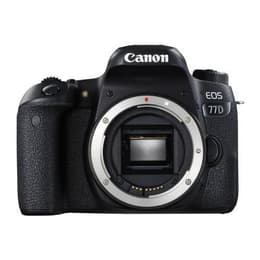 Reflex EOS 77D - Svart + Canon Zoom Lens EF-S 18-55mm f/3,5-5.6 III f/3,5-5.6