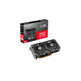 Asus AMD Radeon RX 7600 8GB GDDR6 DUAL OC EVO Grafikkort