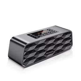 Evetane Bluetooth double haut-parleurs Bluetooth Högtalare - Svart