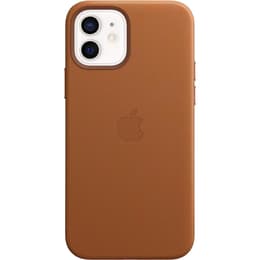 Apple Läder Skal iPhone 12 / iPhone 12 Pro - Magsafe - Läder Brun