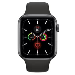 Apple Watch (Series 7) 2021 GPS 45 - Aluminium Svart - Sportband Svart