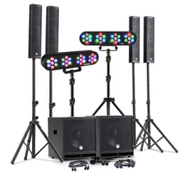 Bm Sonic Pack Sono DJ Complet 2400W PA högtalare