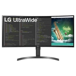 35-tum LG 35WN75C-B 3440 x 1440 LCD Monitor Svart