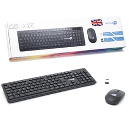 Simpletek Keyboard QWERTY Engelsk Wireless M&K INGLESE UK Kit Mouse and Keyboard