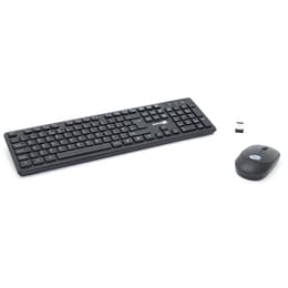 Simpletek Keyboard QWERTY Engelsk Wireless M&K INGLESE UK Kit Mouse and Keyboard