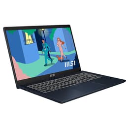 MSI Modern 15 B12MO-678FR 15-tum (2022) - Core i7-1255U - 16GB - SSD 512 GB AZERTY - Fransk