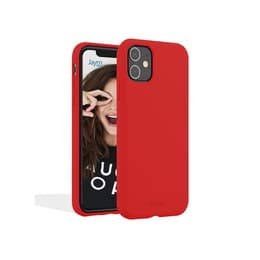Skal iPhone 15 Plus - Silikon - Röd