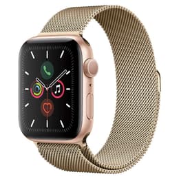 Apple Watch Series 5 (2019) GPS 40 mm - Aluminium Guld - Milanese loop Rosa