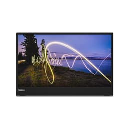 15-tum Lenovo ThinkVision M15 1920 x 1080 LED Monitor Svart